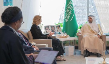 Saudi Health Minister meets executive director of UN Environment Programme