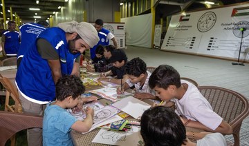 UAE floating hospital in Al-Arish holds entertainment activities for Gaza children