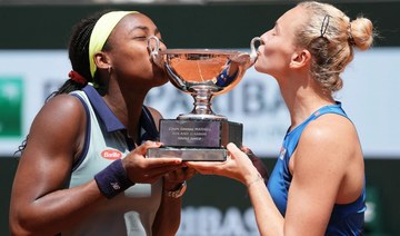 Paolini beaten again as Gauff, Siniakova win French Open doubles