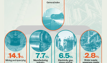 Manufacturing surge boosts Saudi Arabia’s IPI to 105.6 points: GASTAT 