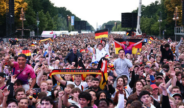 Berlin fan zone reaches capacity amid Euro fever