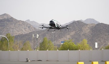 Successful test flight of electric taxi opens up new vistas for transportation of Hajj pilgrims