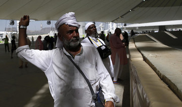 Pilgrims prepare for the final stages of Hajj