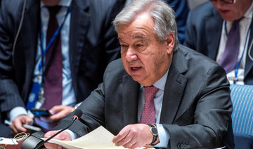 Without naming names, UN chief accuses Israel of misinformation