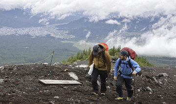 Crowd control at Japan’s Mount Fuji as hiking season begins