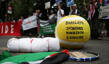 Viral campaign urges Wimbledon to sever ties with Barclays
