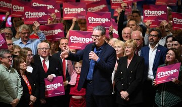 Starmer takes power as prime minister as UK Labour Party sweeps to power in historic election win