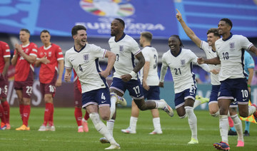 England beat Switzerland in a penalty shootout to reach Euro 2024 semifinals