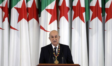 Algeria president says intends to run for second term