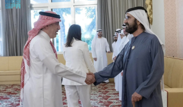 Saudi ambassador to UAE received by Sheikh Mohammed bin Rashid in Dubai