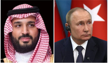 Saudi crown prince, Russia’s Putin discuss relations 