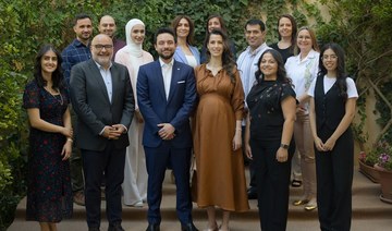 Princess Rajwa shows off growing bump during outing with Prince Hussein
