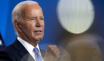 President Joe Biden speaks at a news conference on the final day of the NATO summit in Washington, July 11, 2024. (AP)