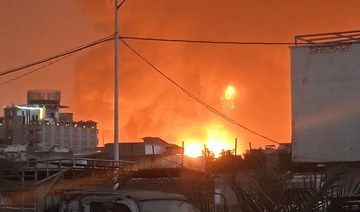 Houthi harbor still ablaze days after Israel strikes on Yemen