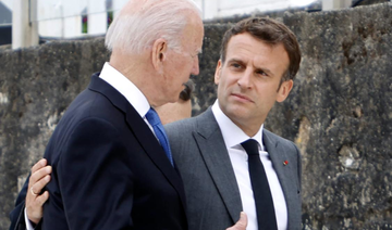 France’s Macron praises Biden’s ‘courage’ and ‘sense of duty’