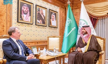 Saudi defense minister meets with French ambassador to Kingdom in Riyadh