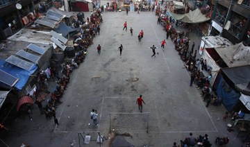 ‘We love life’: Gaza’s war-weary footballers play on