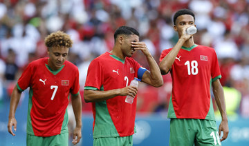 After chaos vs. Argentina at the Olympics, Morocco concedes in stoppage time in 2-1 loss to Ukraine