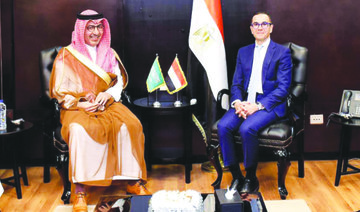 Saudi envoy to Arab League meets with Sudan’s representative in Cairo