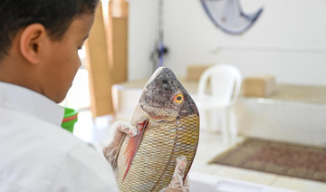 The fish market in Haql governorate in Tabuk region is experiencing a surge in business. (SPA)