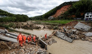 30 dead, dozens missing after torrential rain in central China