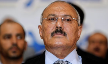 Yemen’s former President Ali Abdullah Saleh. (File/Reuters)