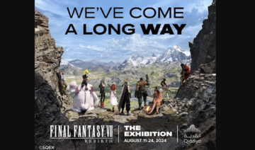 Qiddiya City to host Final Fantasy VII Rebirth exhibition