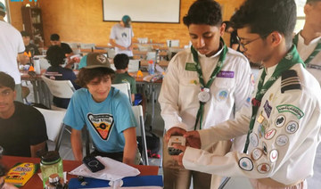 Saudi Scouts participate in youth forum