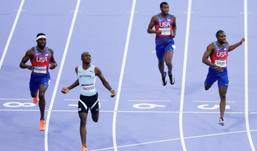 Lyles, suffering from COVID, finishes 3rd in Olympic upset at 200 meters won by Botswana’s Tebogo