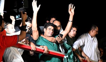 Pakistan’s Arshad Nadeem returns home to hero’s welcome after Olympic glory