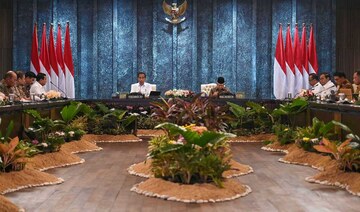 Indonesian president holds first Cabinet meeting in new capital