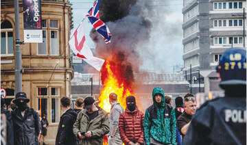 15-year-old boy becomes first to be charged with rioting following recent UK unrest