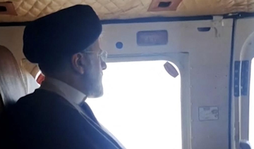 Iran’s former President Ebrahim Raisi on board the helicopter that was involved in a crash in which he was killed. 