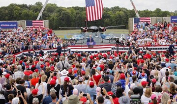 Trump holds first outdoor rally since assassination attempt as Democratic convention continues