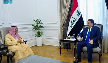 Saudi foreign minister meets Iraqi PM in Baghdad