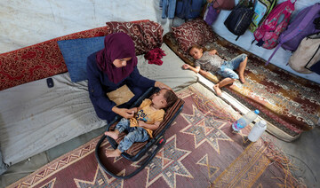 Palestinian boy Abdul Rahman Abu Al-Jidyan is the first person to contract polio in Gaza in 25 years.