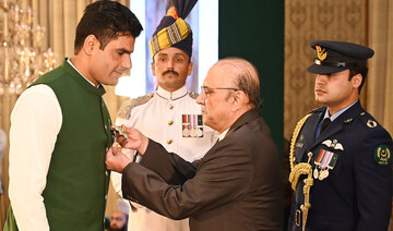 Olympic gold medalist Arshad Nadeem gets Pakistan’s Hilal-i-Imtiaz award