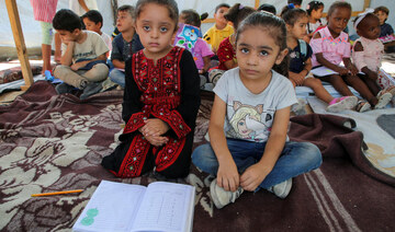 Gaza teacher offers ray of hope with classroom in rubble