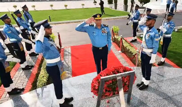 Pakistan air chief pledges advancement in space, cyber warfare at Martyrs’ Day ceremony