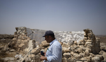 Chased away by Israeli settlers, these Palestinians returned to a village in ruins