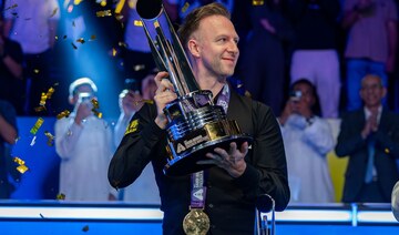 Judd Trump wins Saudi Arabia Snooker Masters final in dramatic final-ball decider