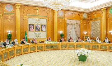 Saudi Crown Prince Mohammed bin Salman chairs the Cabinet meeting on Tuesday. (SPA)