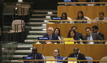 Palestine takes up seat among UN member states in ‘historic moment’ at General Assembly’s opening session