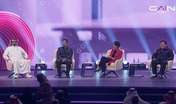 Panel discussion titled “Job Disruption: Is it All Lost?” takes place at the Global AI Summit in Riyadh on Wednesday.