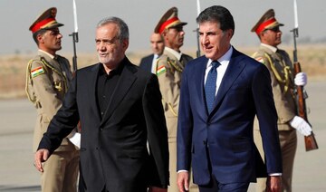 Iran president arrives in Iraqi Kurdistan on day two of visit