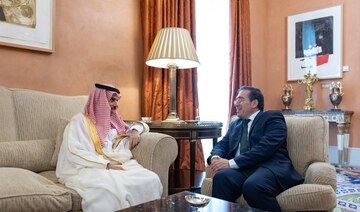 Saudi and Spanish foreign ministers meet in Madrid