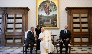 Pope Francis calls for lasting solution to Palestinian cause