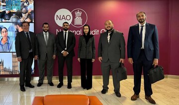 Saudi delegation meets UK’s National Audit Office to boost cooperation, expertise