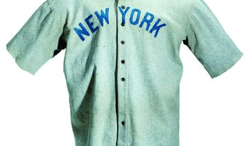 Babe Ruth jersey sells for record $4.4 million