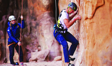 Rock climbing